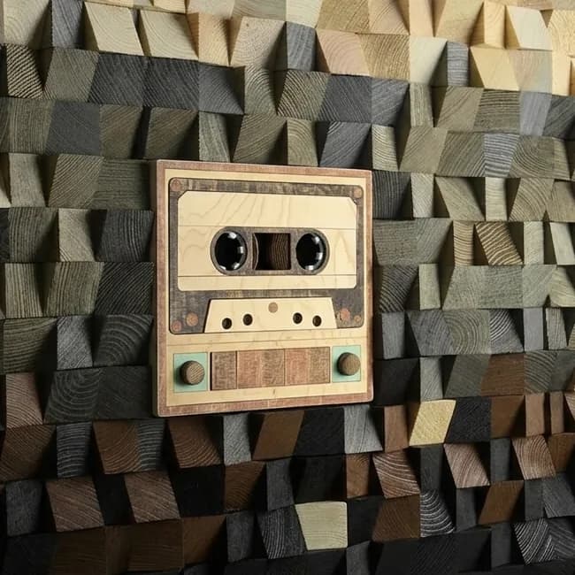 Analog Memory Cassette Sculpture - 6