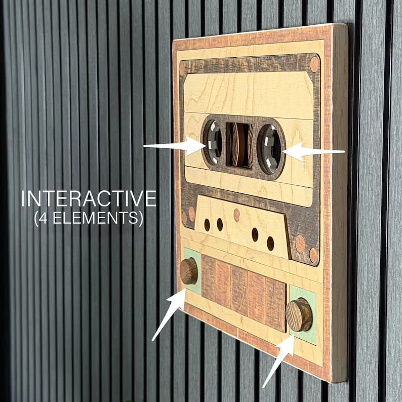 Analog Memory Cassette Sculpture - 8