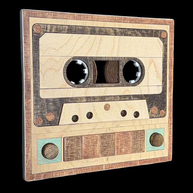 Analog Memory Cassette Sculpture - 2